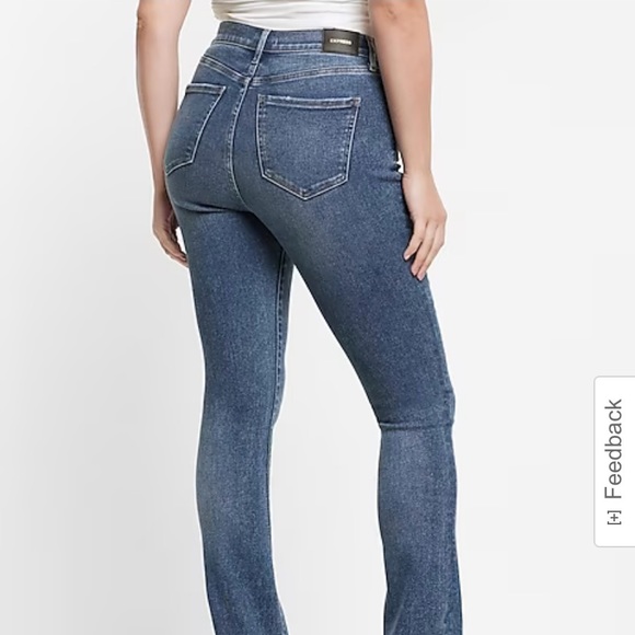 Express sky scraper jeans. Worn one time - Picture 5 of 5